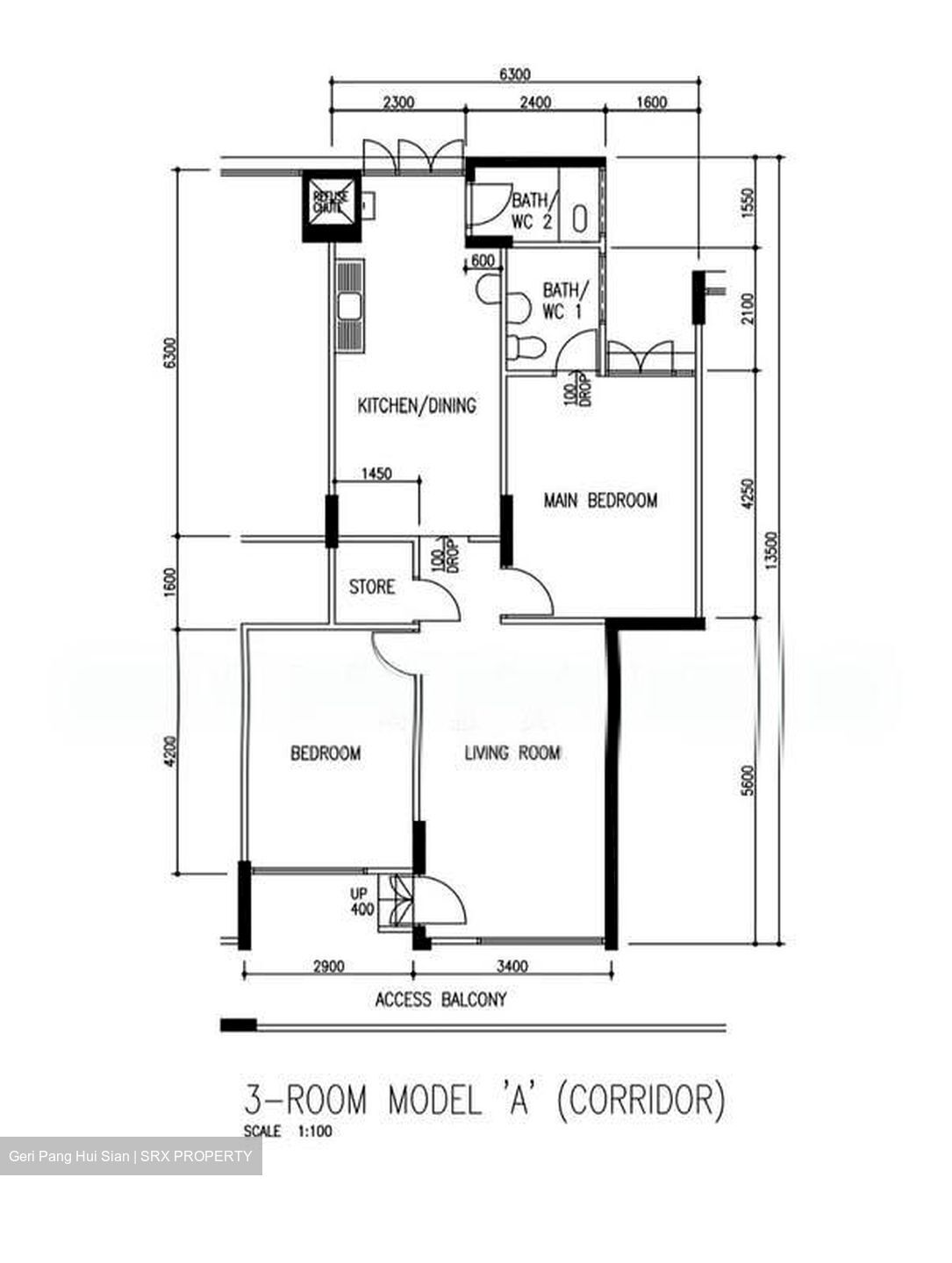 Blk 261 Tampines Street 21 (Tampines), HDB 3 Rooms #581945981